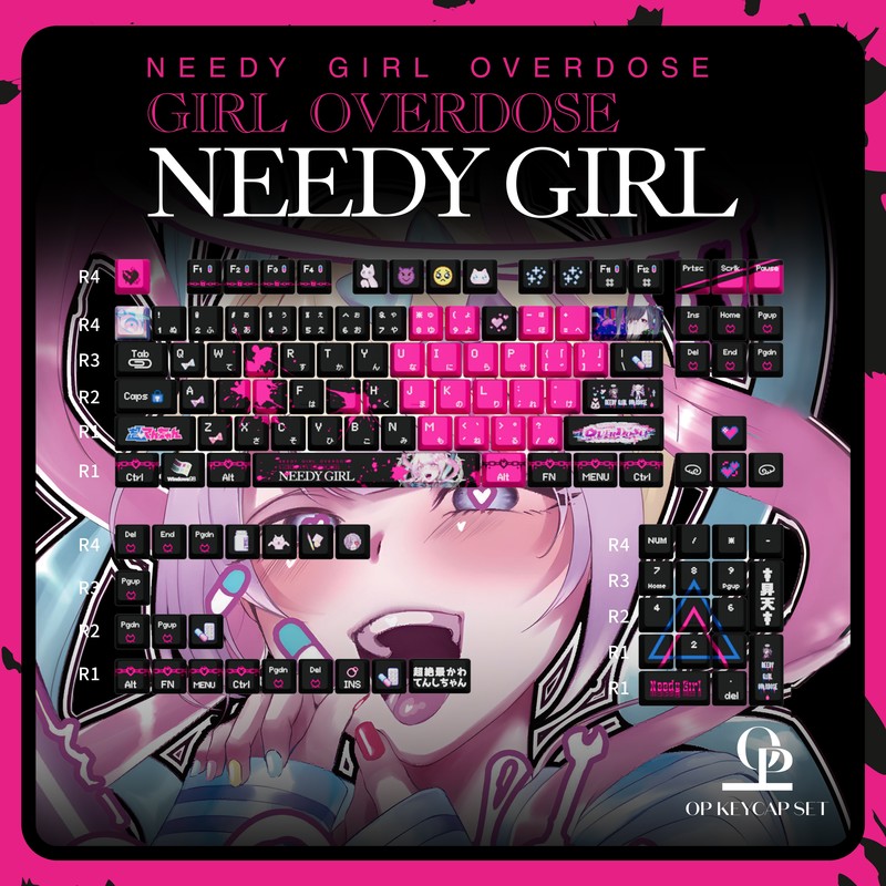 Anchor Girl Heavy Dependence 2 - Keyboard Gaming Transparent avaliação e preço