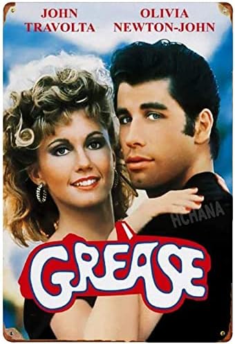 Grease Classic Movie Tin Sign, - Brass Weight Plate avaliação e preço
