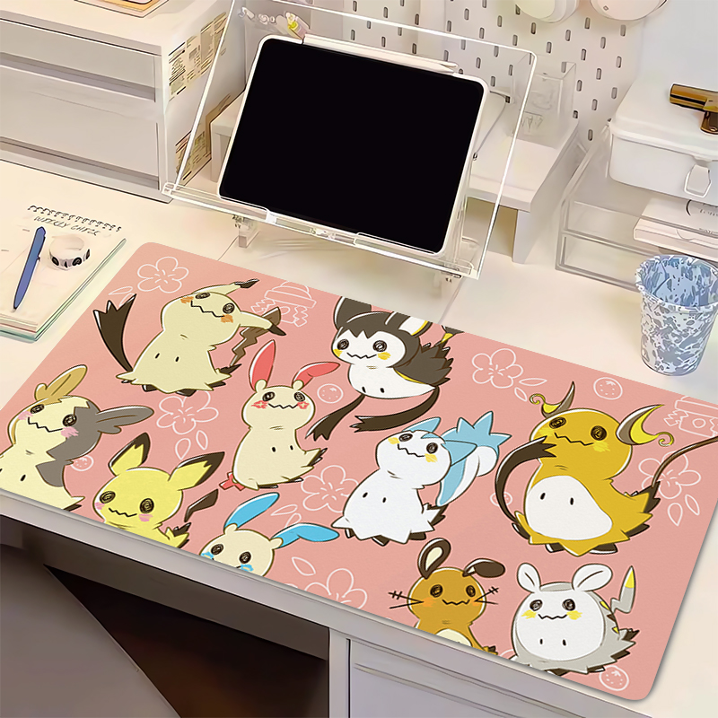 Natural Rubber Mouse Pad Pokem - Gaming Keyboard He avaliação e preço