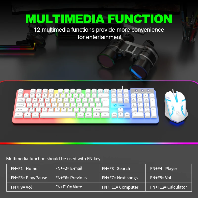 NG GTX350 Gaming Keyboard Mous - Gaming Keyboard Mouse Set avaliação e preço