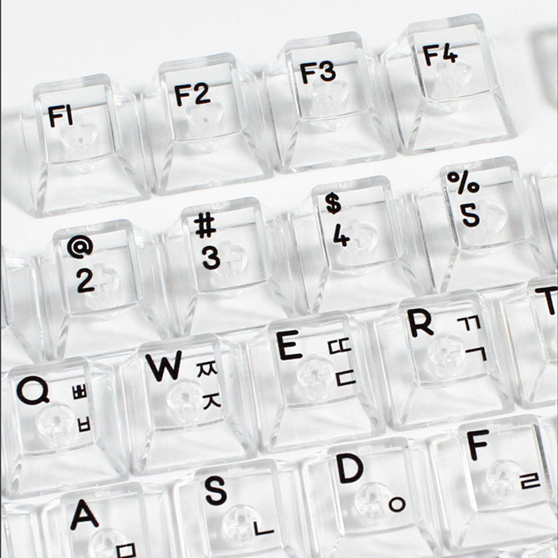 Korean Layout 132 Key UV Print - Keyboard Gaming Transparent avaliação e preço