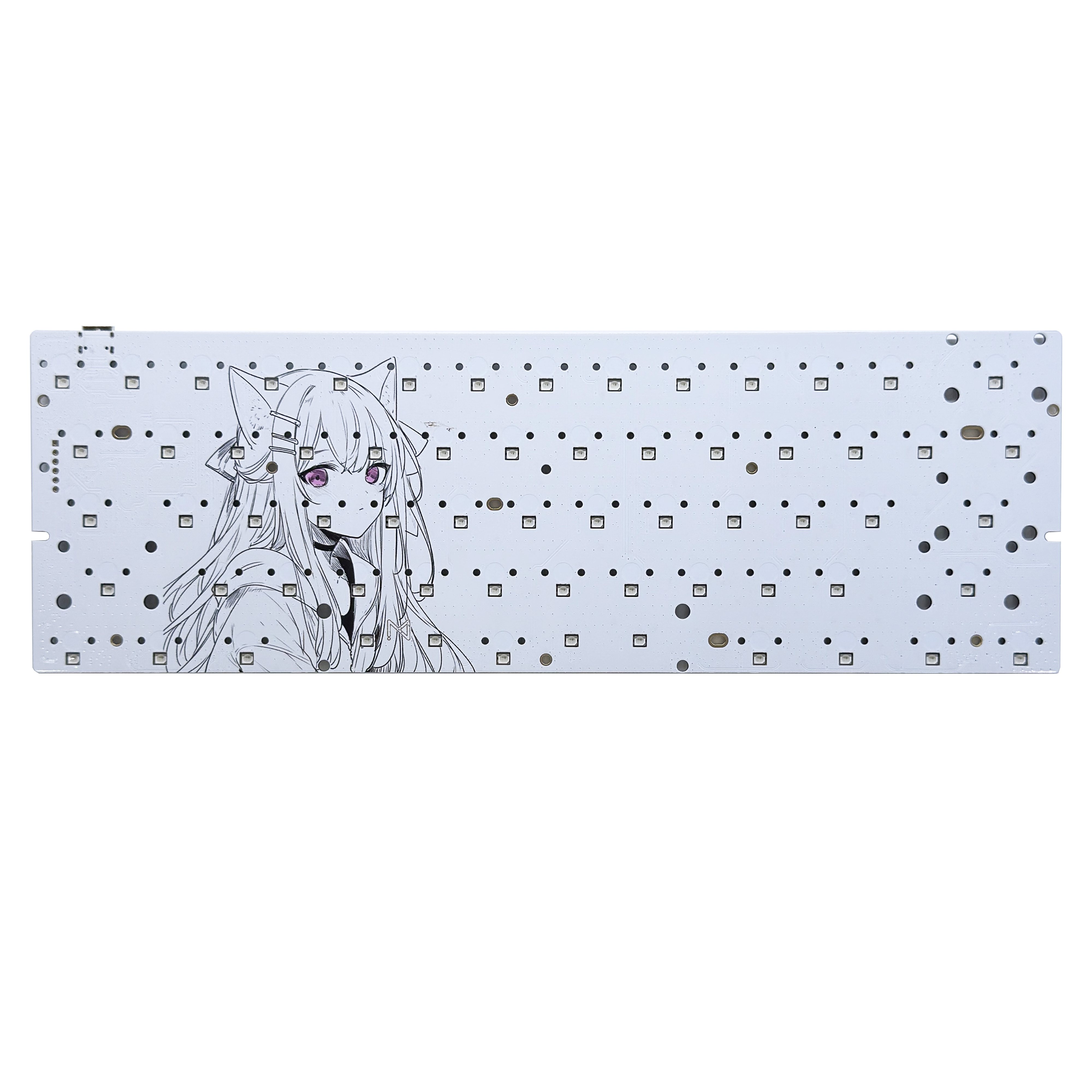 Hall Effect keyboard pcb colou - Hot Swap Pcb avaliação e preço