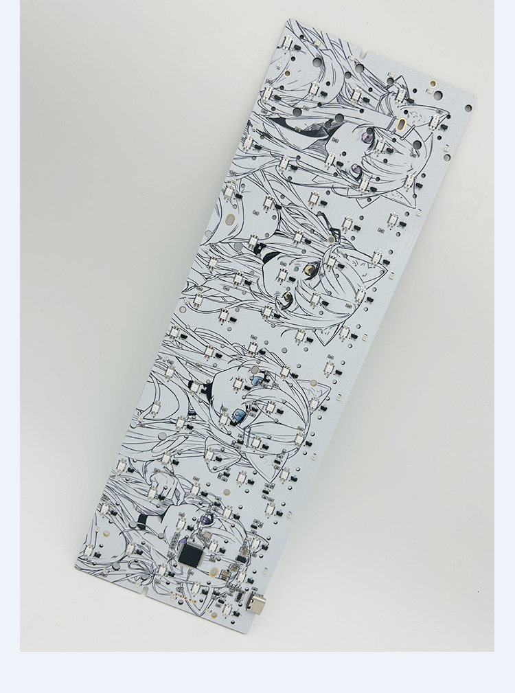 Hall Effect keyboard pcb colou - Hot Swap Pcb avaliação e preço