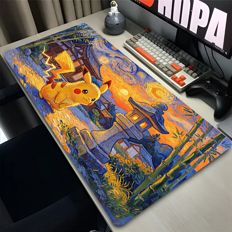 Mouse Pad Pokemon Pikachus Rub - Gaming Keyboard He avaliação e preço