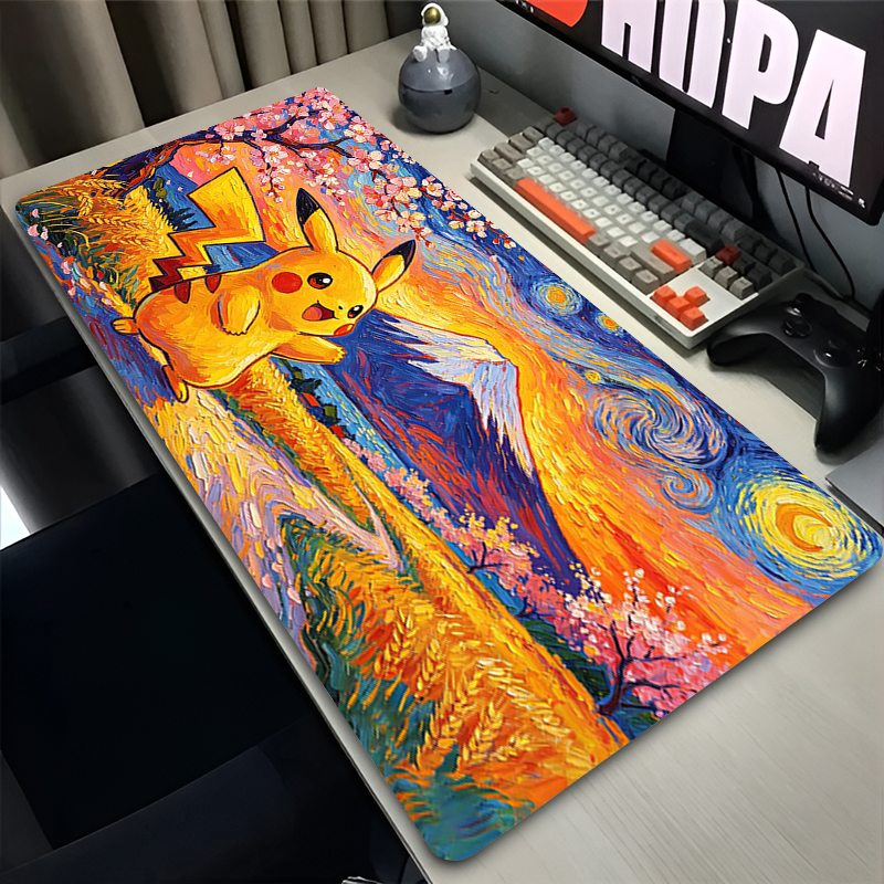 Mouse Pad Pokemon Pikachus Rub - Gaming Keyboard He avaliação e preço