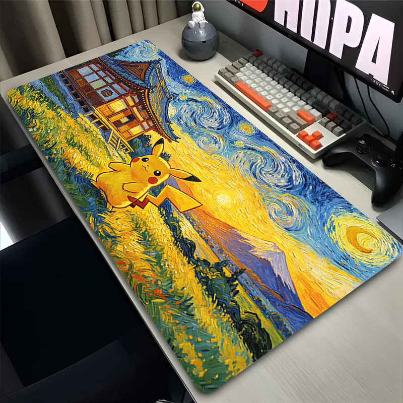Mouse Pad Pokemon Pikachus Rub - Gaming Keyboard He avaliação e preço