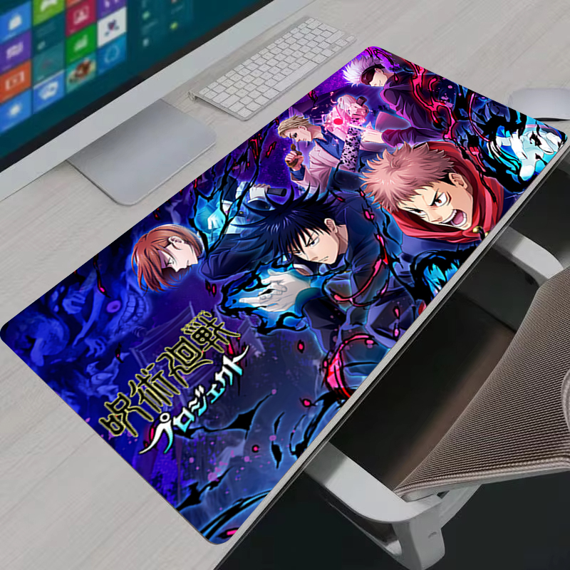 Mouse Pad Cool Anime Jujutsu K - Gaming Keyboard He avaliação e preço