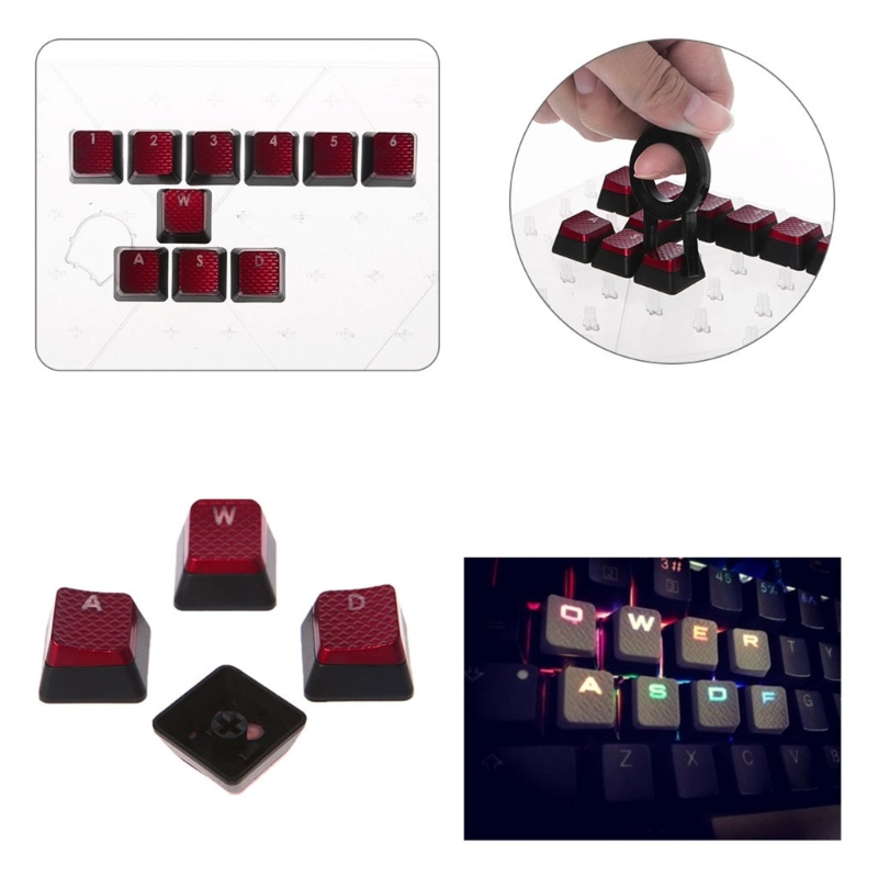 10 Keys Backlit Keycaps Non-sl - Gaming Keyboard Non Mechanical avaliação e preço