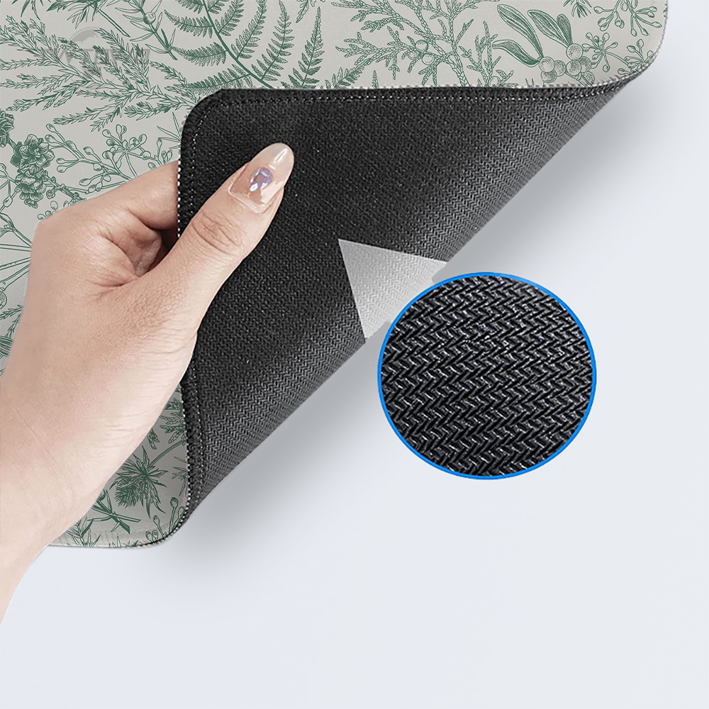 Mouse Pad Gaming Green Flower  - Gaming Keyboard Non Mechanical avaliação e preço