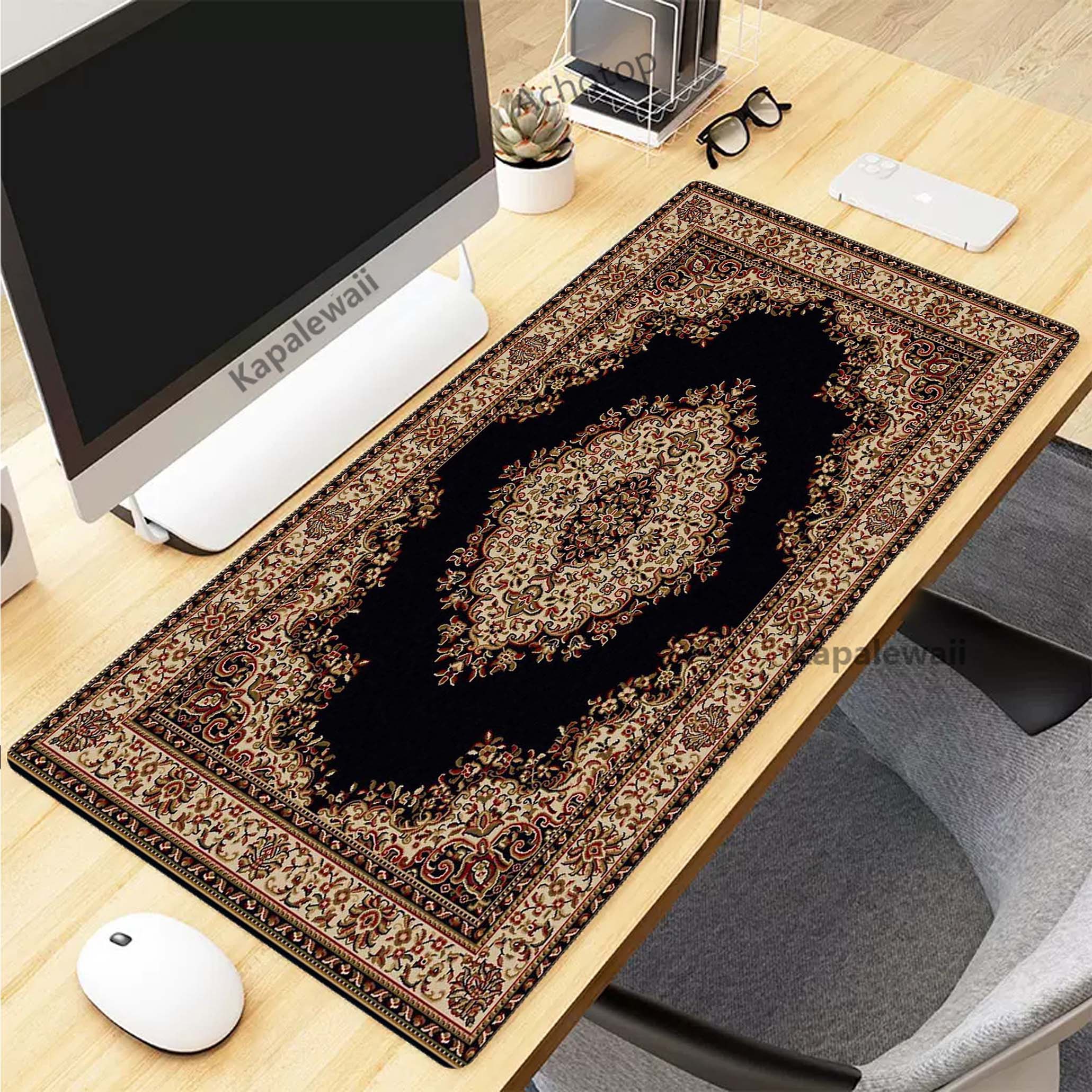 Retro Persian Carpet Mouse Pad - Gaming Keyboard Hand avaliação e preço