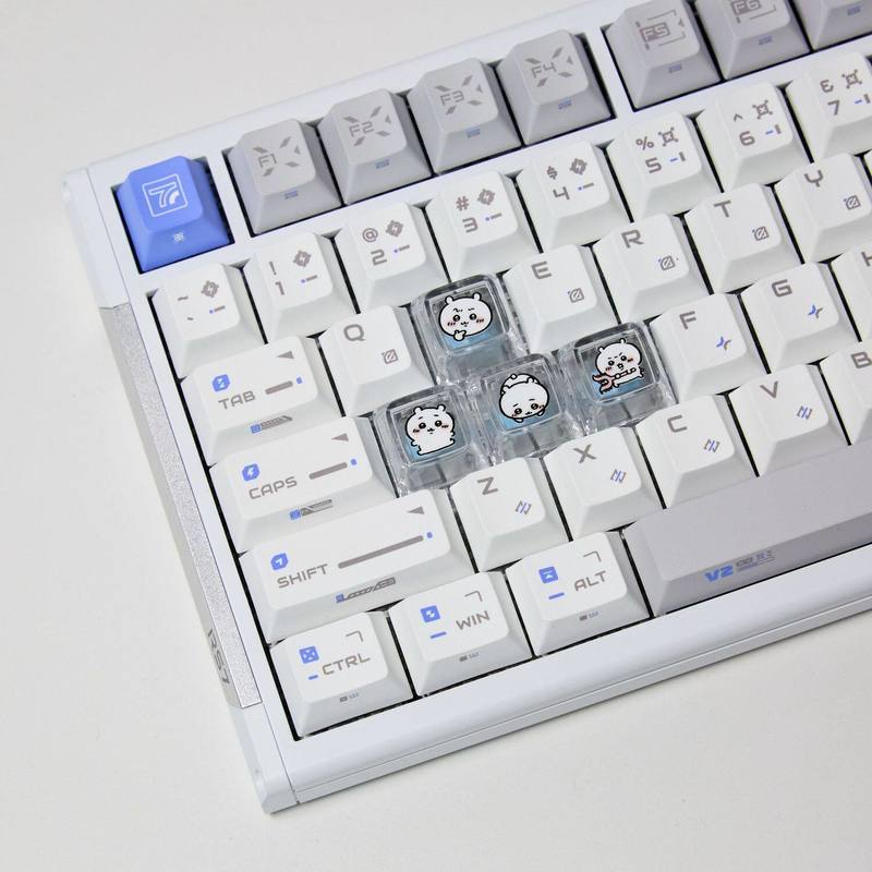 Chiikawa 4 Pcs Handmade Transp - Keyboard Gaming Transparent avaliação e preço