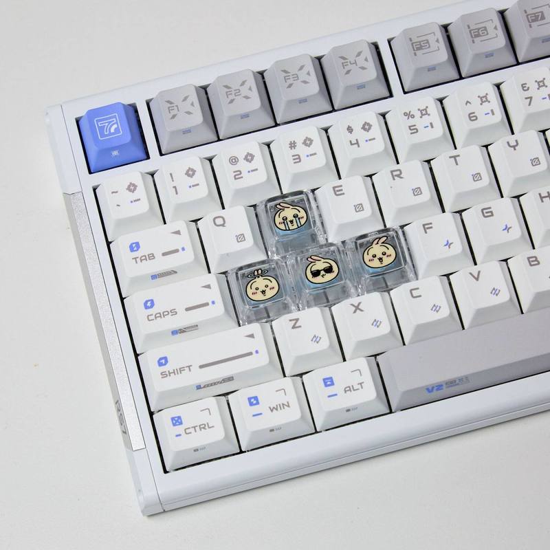 Chiikawa 4 Pcs Handmade Transp - Keyboard Gaming Transparent avaliação e preço