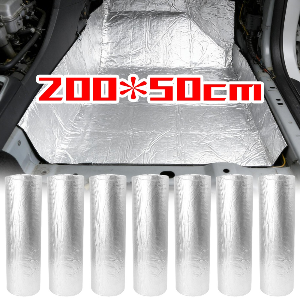 Car Sound Insulation Mat 5/10m - Foam Dampener Sheet avaliação e preço
