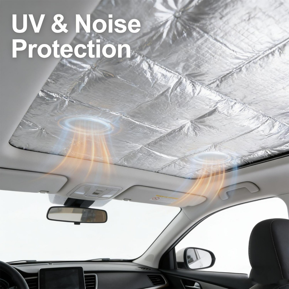 Car Sound Insulation Mat 5/10m - Foam Dampener Sheet avaliação e preço