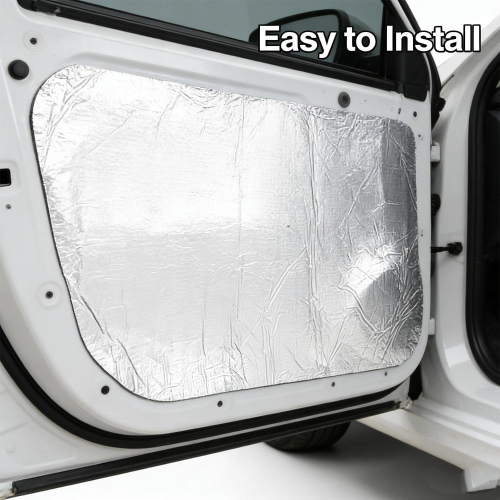Car Sound Insulation Mat 5/10m - Foam Dampener Sheet avaliação e preço