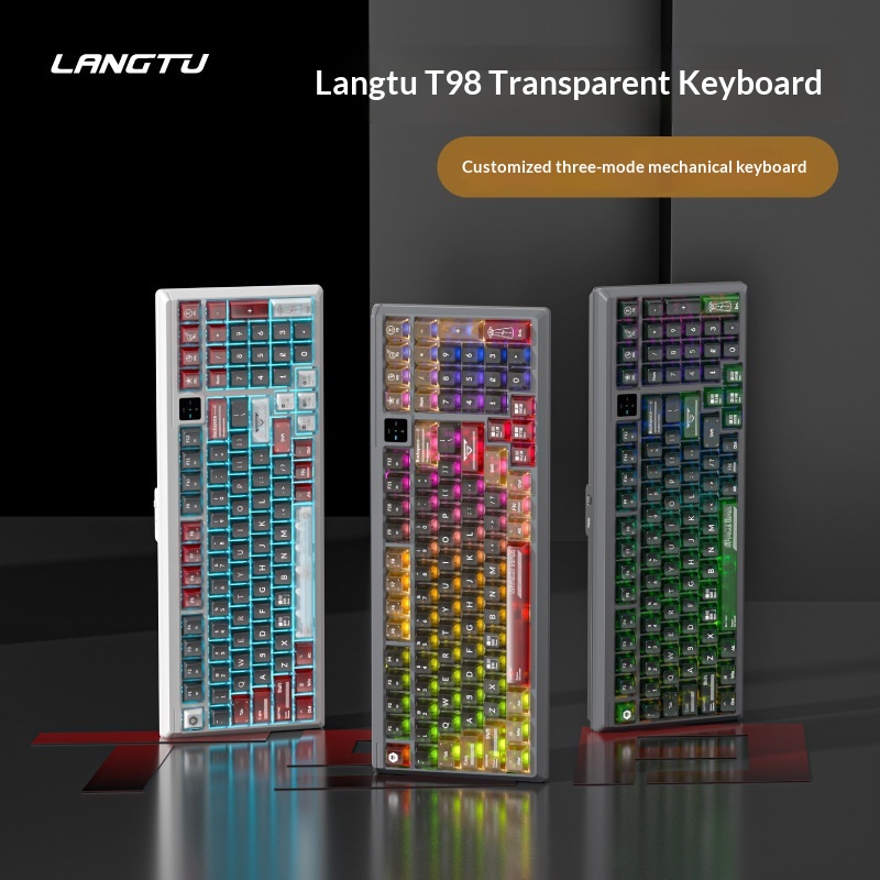 Bestseller T98 Tri-Mode Mechan - Gaming Keyboard Not Typing avaliação e preço