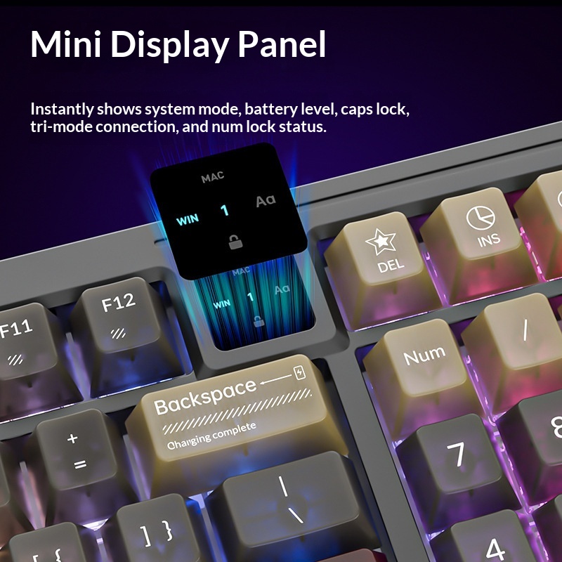 Bestseller T98 Tri-Mode Mechan - Gaming Keyboard Not Typing avaliação e preço
