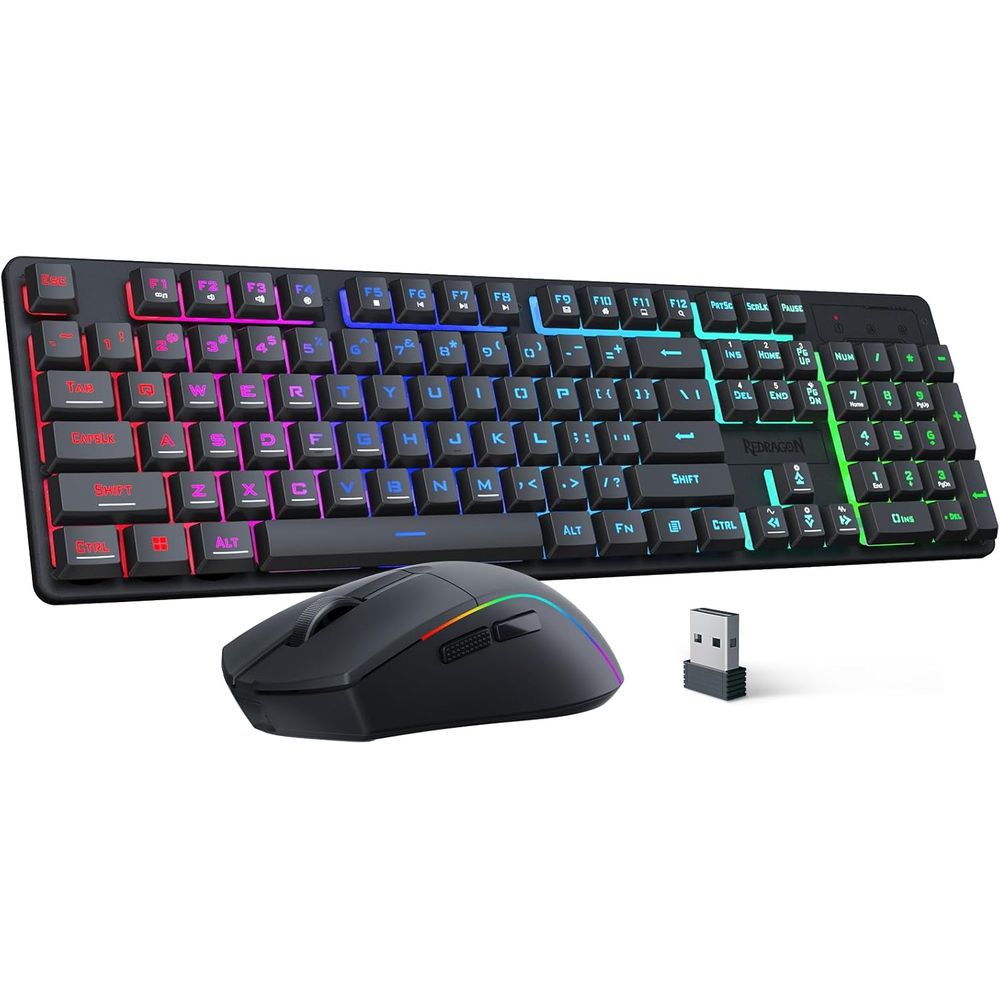 Wireless RGB Gaming Keyboard a - Gaming Keyboard And Mouse Combo Wireless avaliação e preço