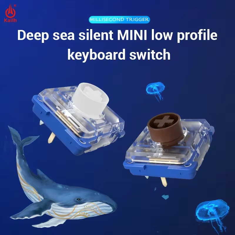 Kailh Deep Sea Silent Mini Hit - Gaming Keyboard Mini avaliação e preço