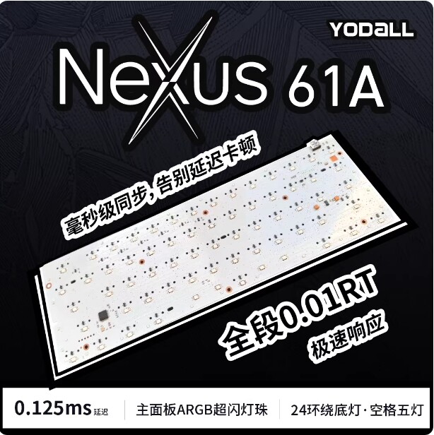 0.01RT Nexus61A HE PCB compati - Hot Swap Pcb avaliação e preço