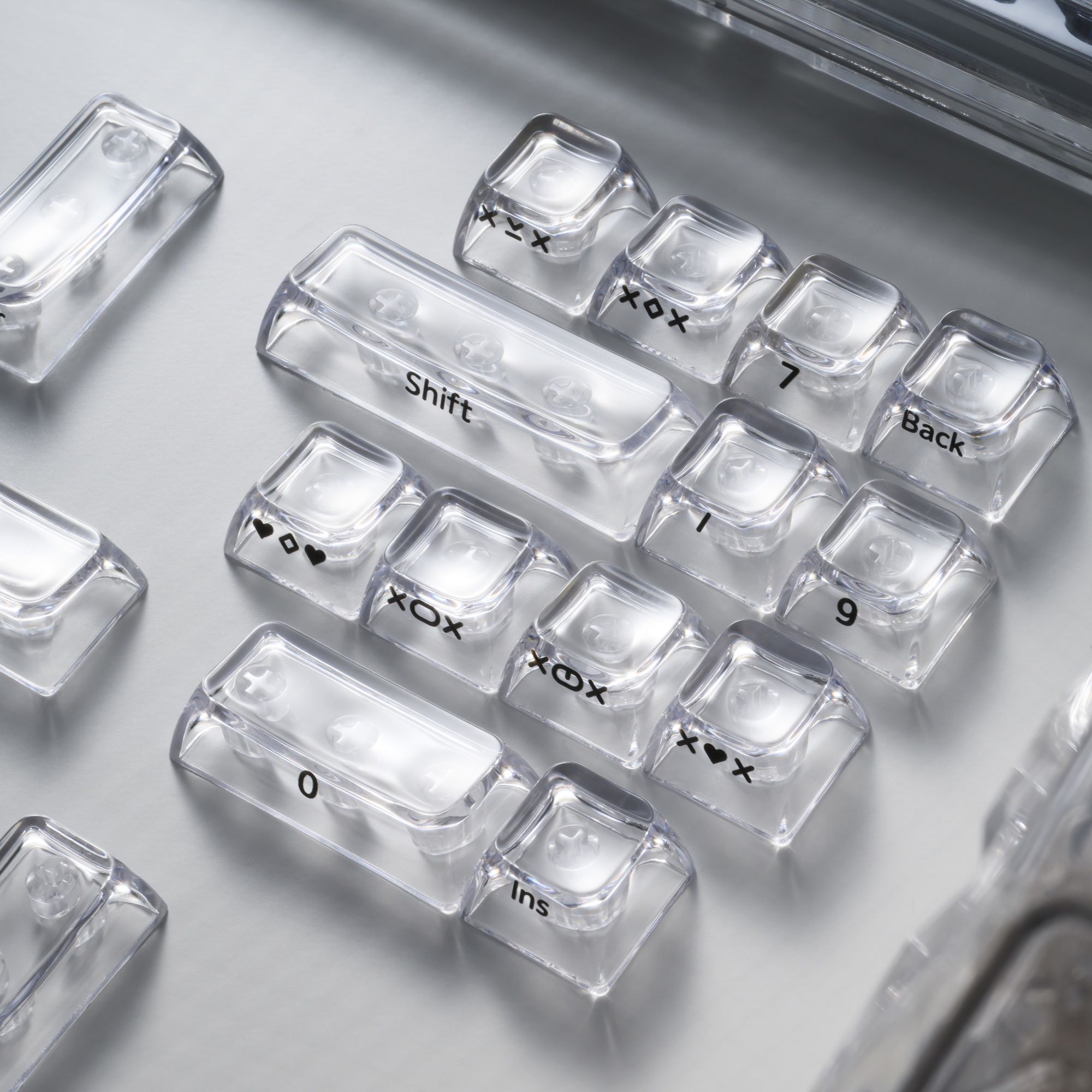 XVX Crystal Transparent SA Pro - Keyboard Gaming Transparent avaliação e preço