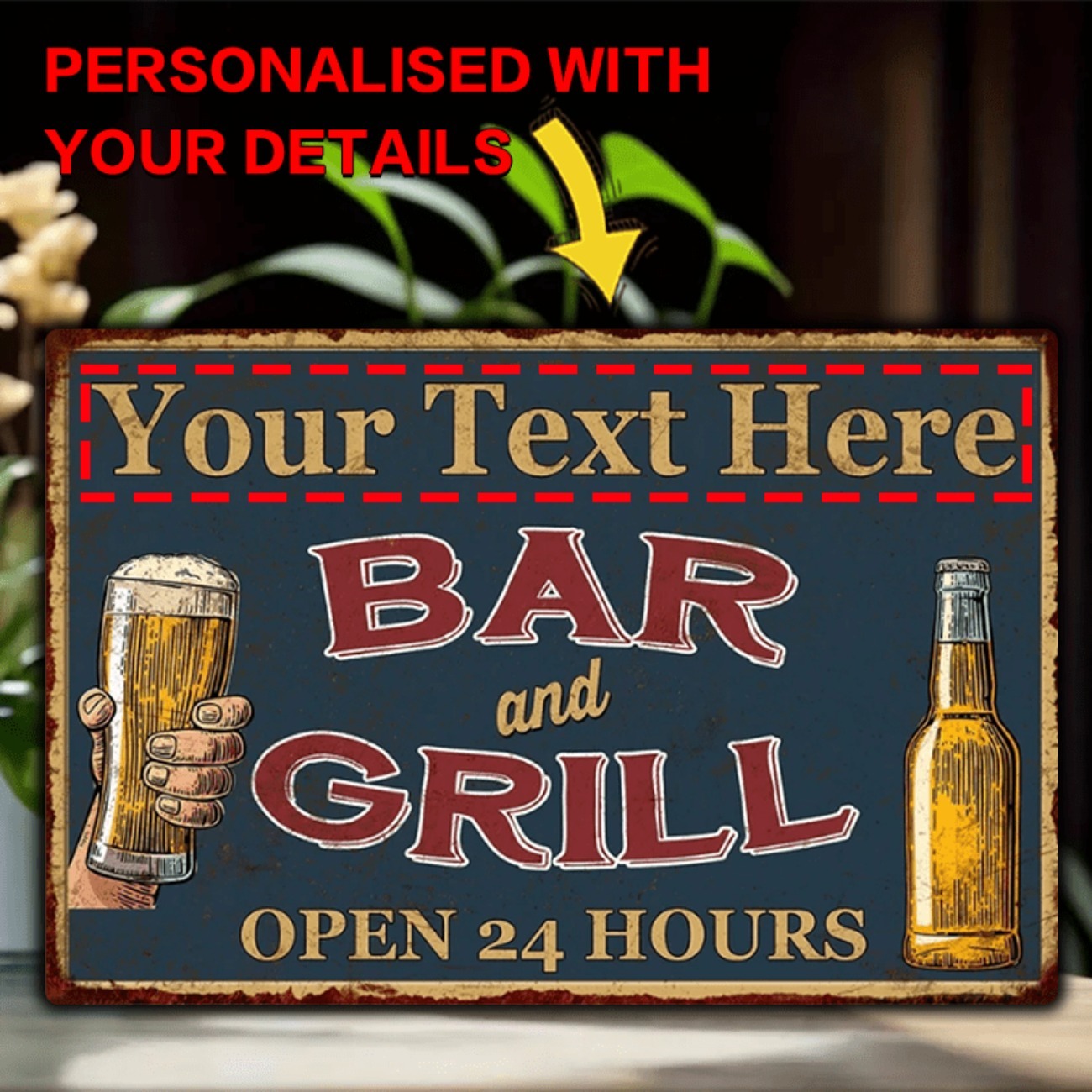 Customizable Bar & Grill Alumi - Brass Weight Plate avaliação e preço