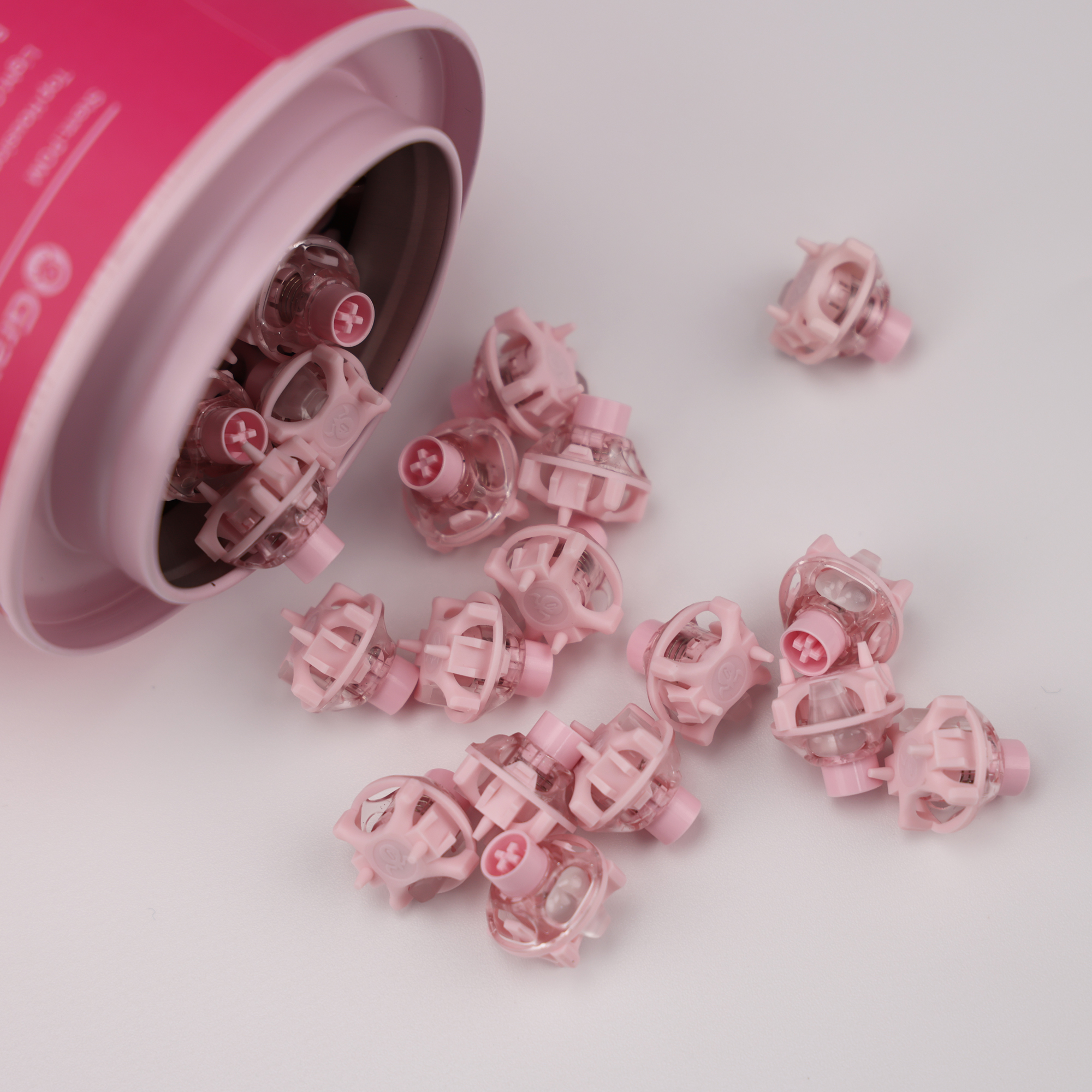 UFO Peach Pink Magnetic Switch - Gaming Keyboard Thocky avaliação e preço