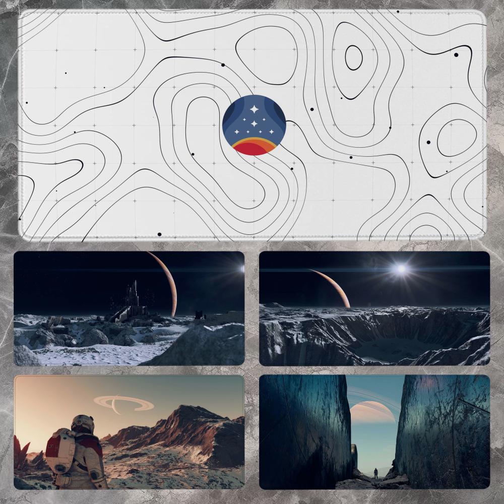 S-Starfields Mouse Pad 90x40CM - Gaming Keyboard Non Mechanical avaliação e preço