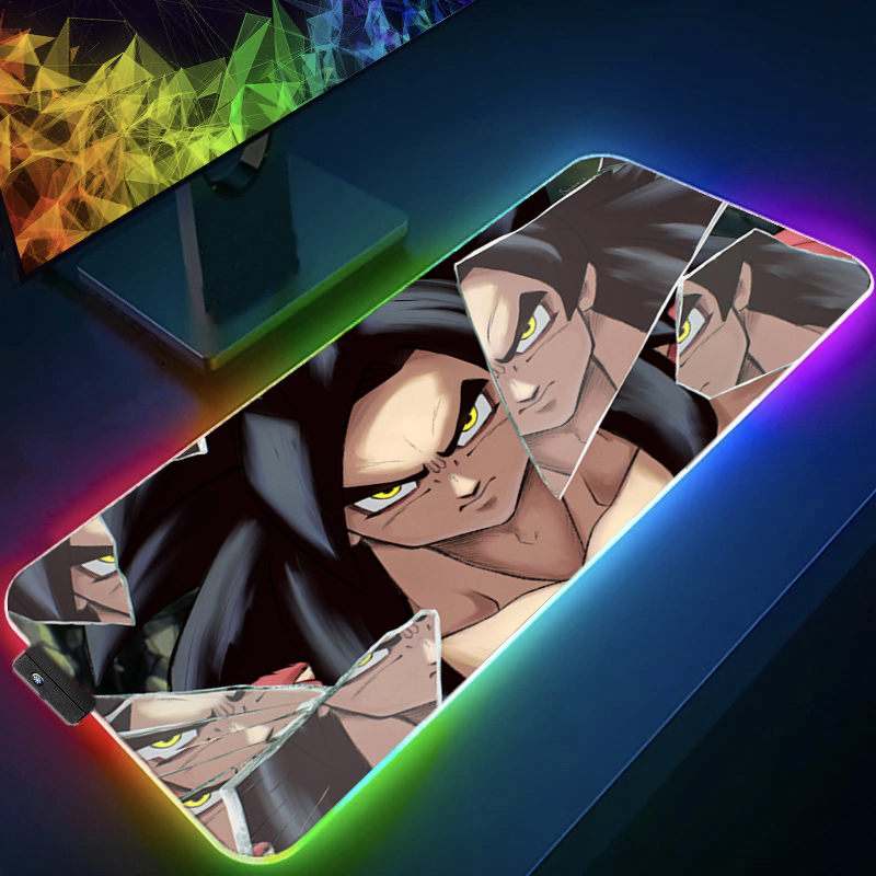 LED Mouse pad Dragon Ball Comp - Gaming Keyboard He avaliação e preço