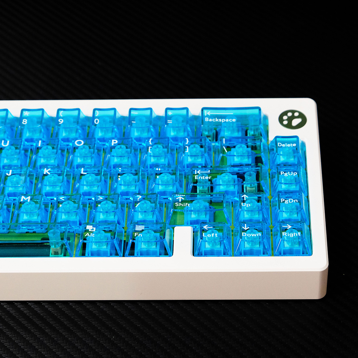 For GX87 Hi8 Crush80 Lucky65 A - Keyboard Gaming Transparent avaliação e preço