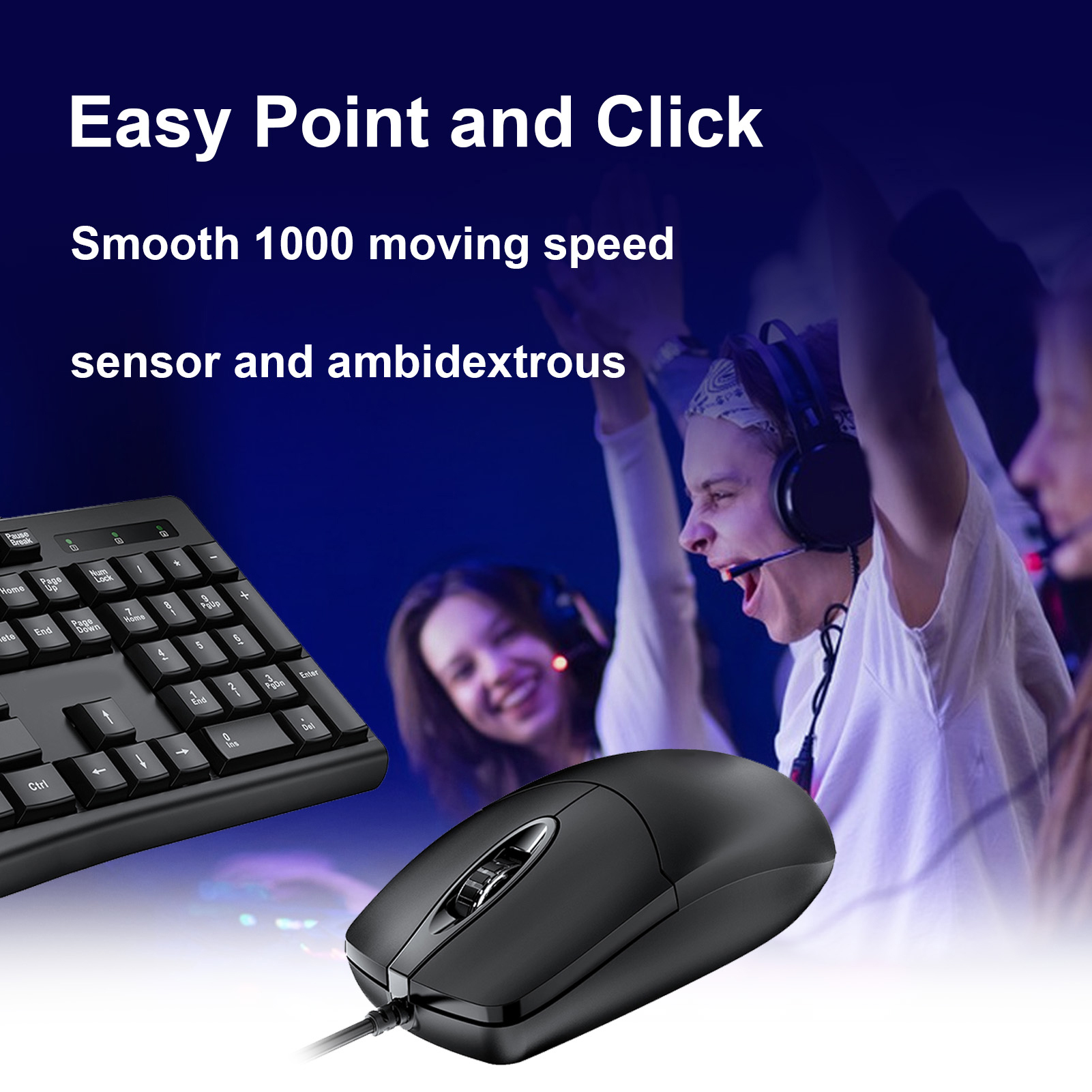 T650 Keyboard Mouse Combo USB  - Gaming Keyboard Mouse Set avaliação e preço