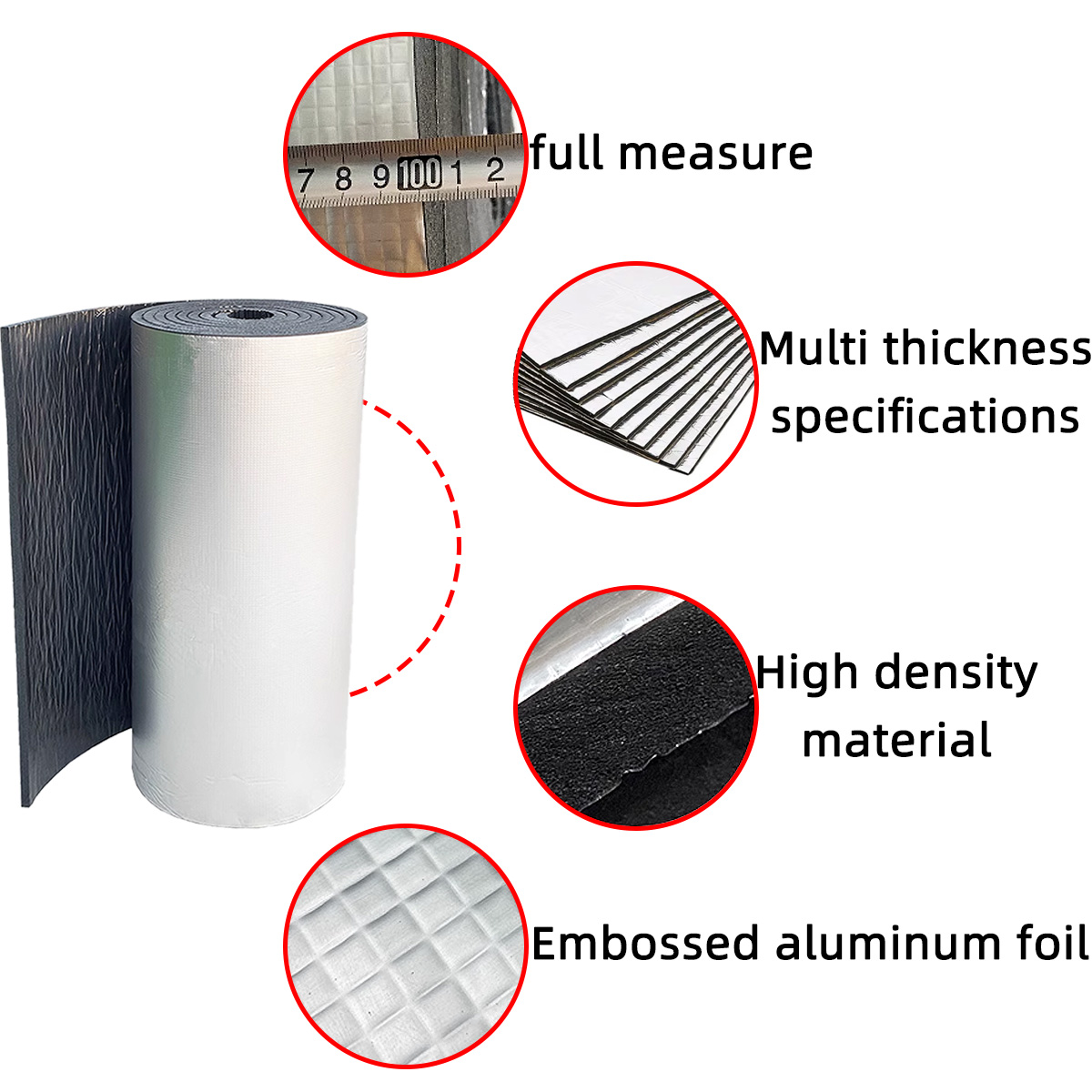 PINMOAP Car Sound Deadening Ma - Foam Dampener Sheet avaliação e preço