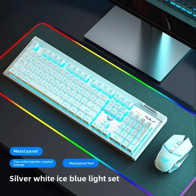Accessories with 1600 DPI for  - Gaming Keyboard Mouse Set avaliação e preço