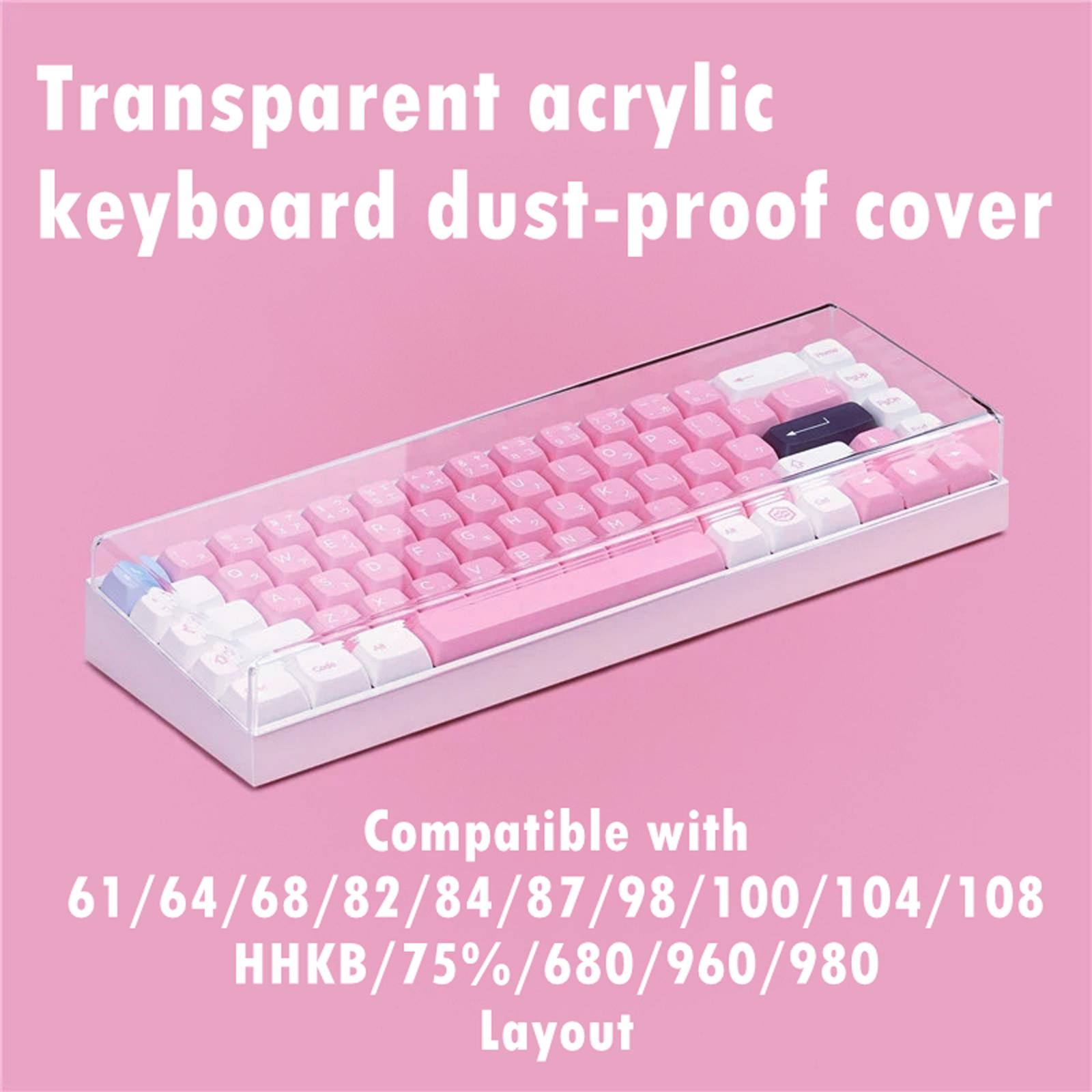 Acrylic Mechanical Keyboard Du - Keyboard Gaming Transparent avaliação e preço