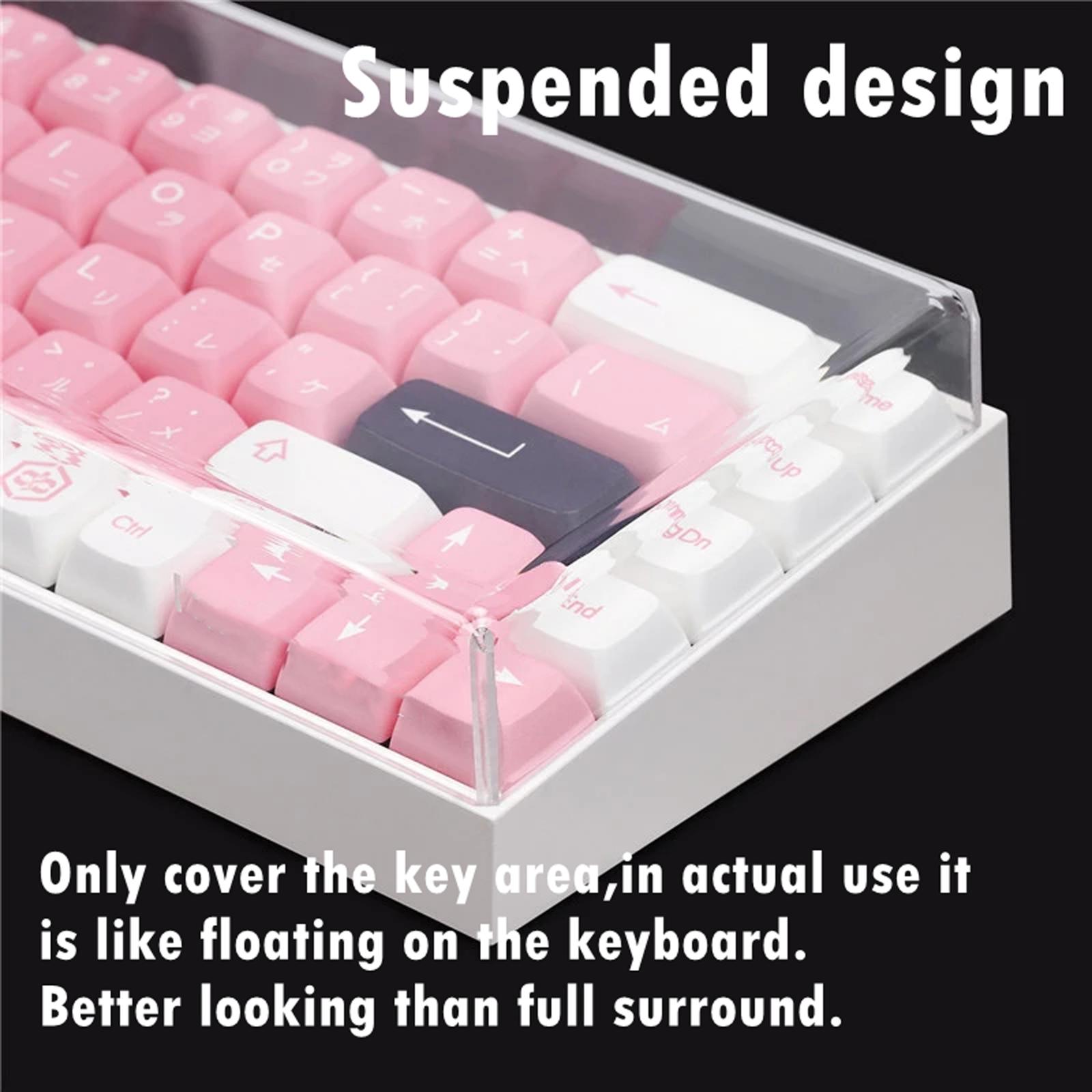 Acrylic Mechanical Keyboard Du - Keyboard Gaming Transparent avaliação e preço