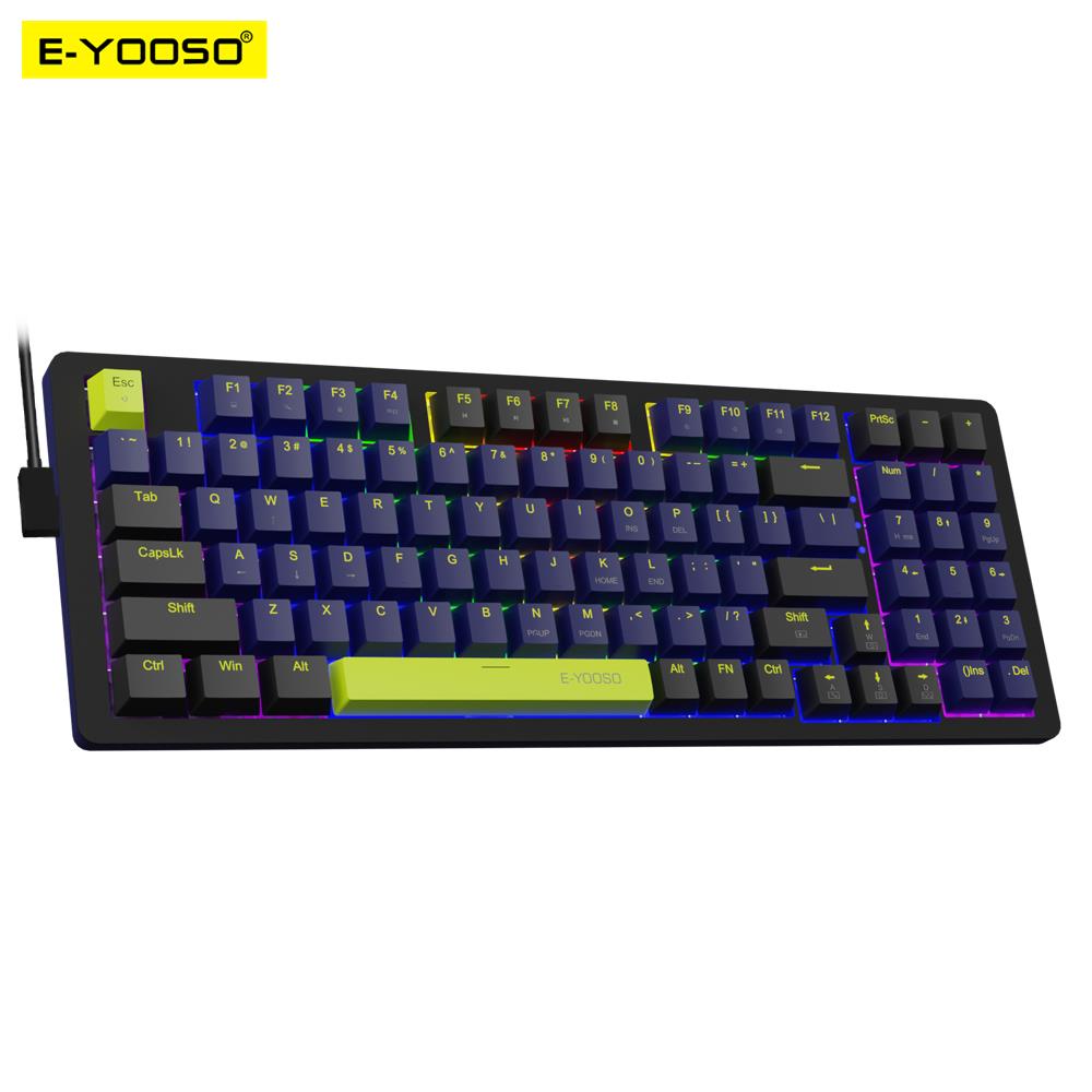 E-YOOSO Z94 USB Mechanical Gam - Gaming Keyboard E Yooso avaliação e preço
