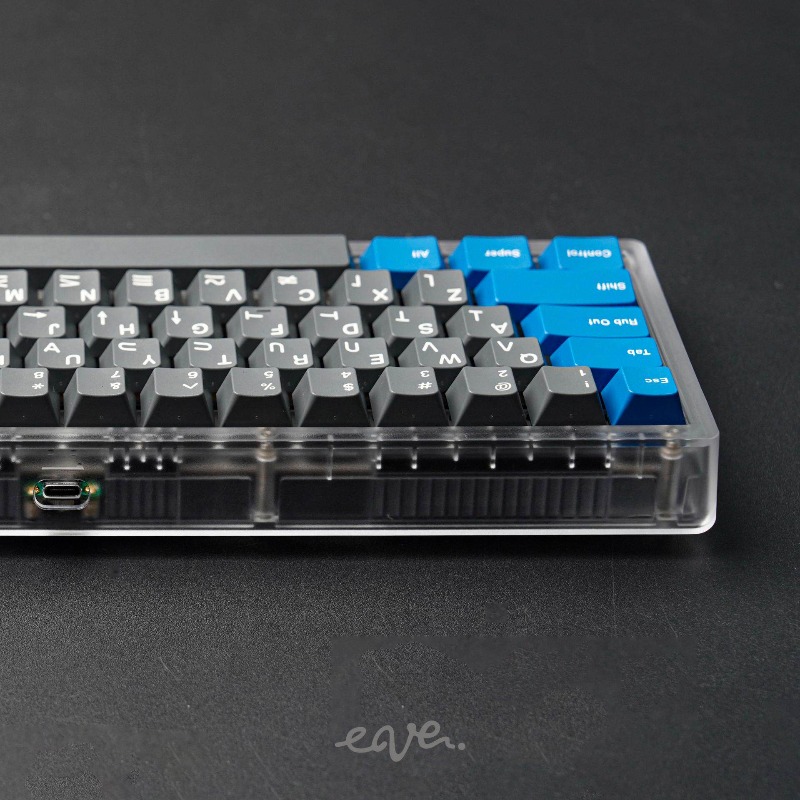 SW Eave65 Single Mode Wired Ke - Keyboard Gaming Transparent avaliação e preço