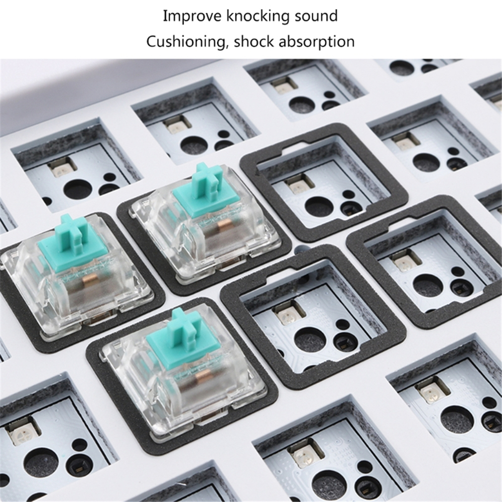 120Pcs Keyboard Switch Sound D - Foam Dampener Sheet avaliação e preço