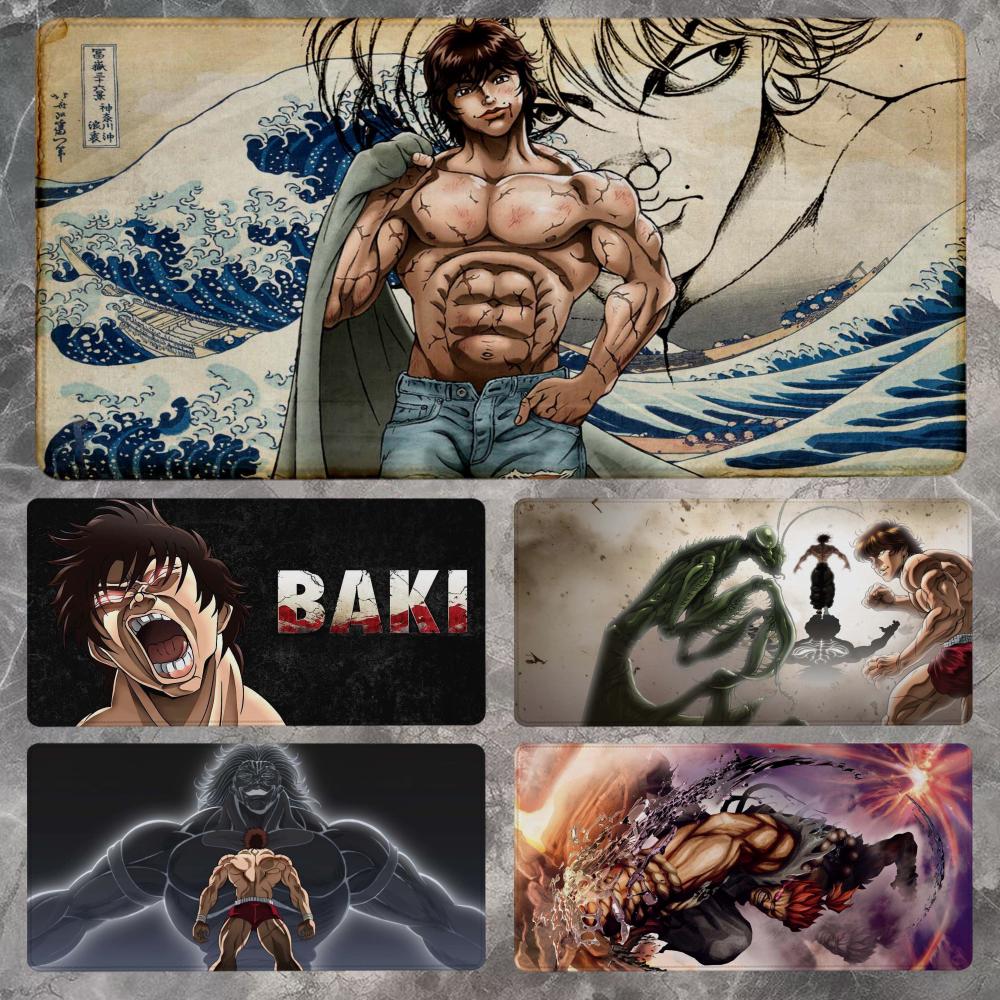 H-Hanma Baki Mouse Pad 90x40CM - Gaming Keyboard Non Mechanical avaliação e preço