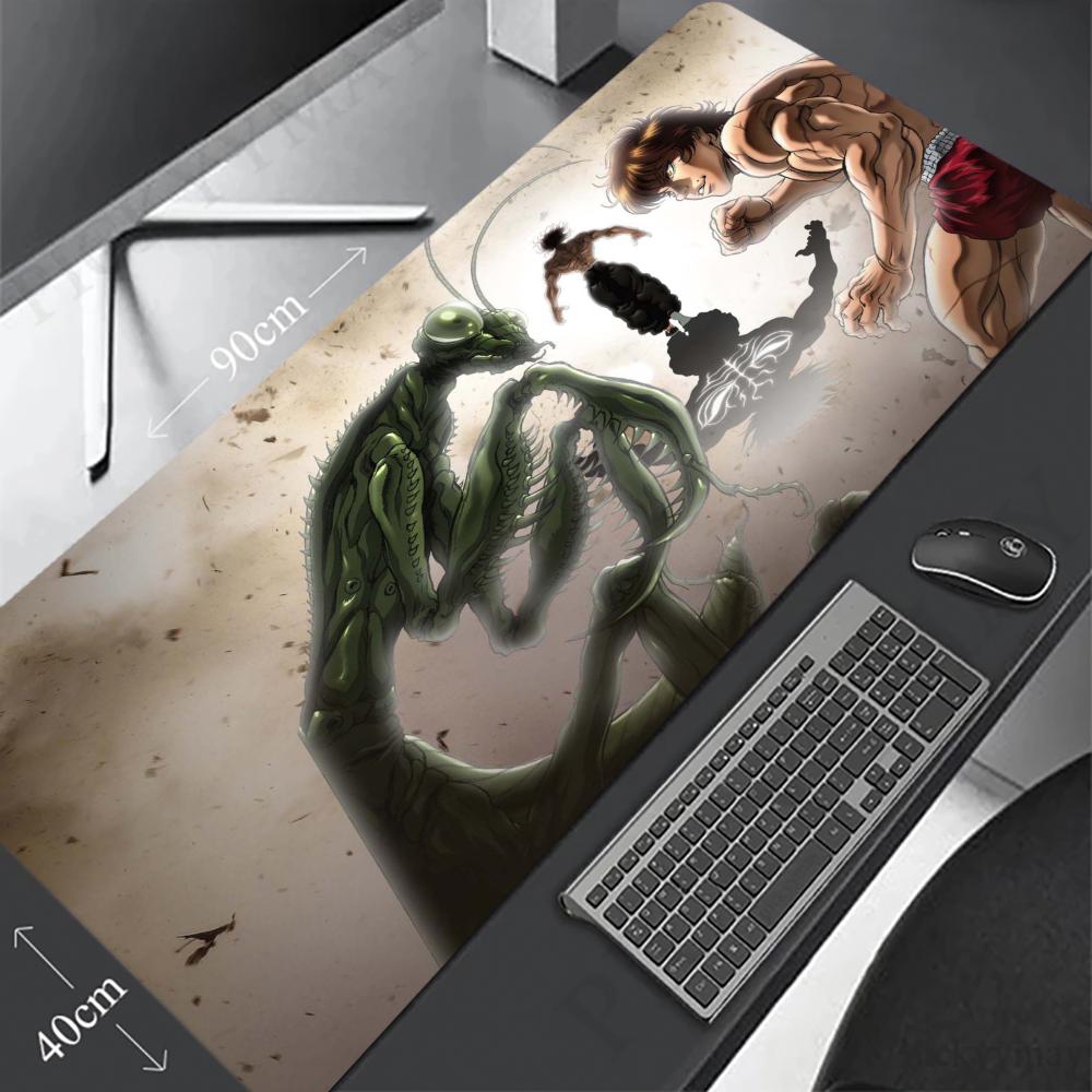 H-Hanma Baki Mouse Pad 90x40CM - Gaming Keyboard Non Mechanical avaliação e preço