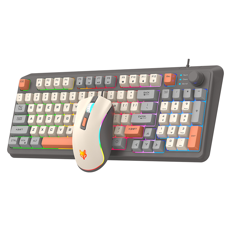 K820 USB Wired Game Keyboard M - Gaming Keyboard And Mouse Combo Wireless avaliação e preço