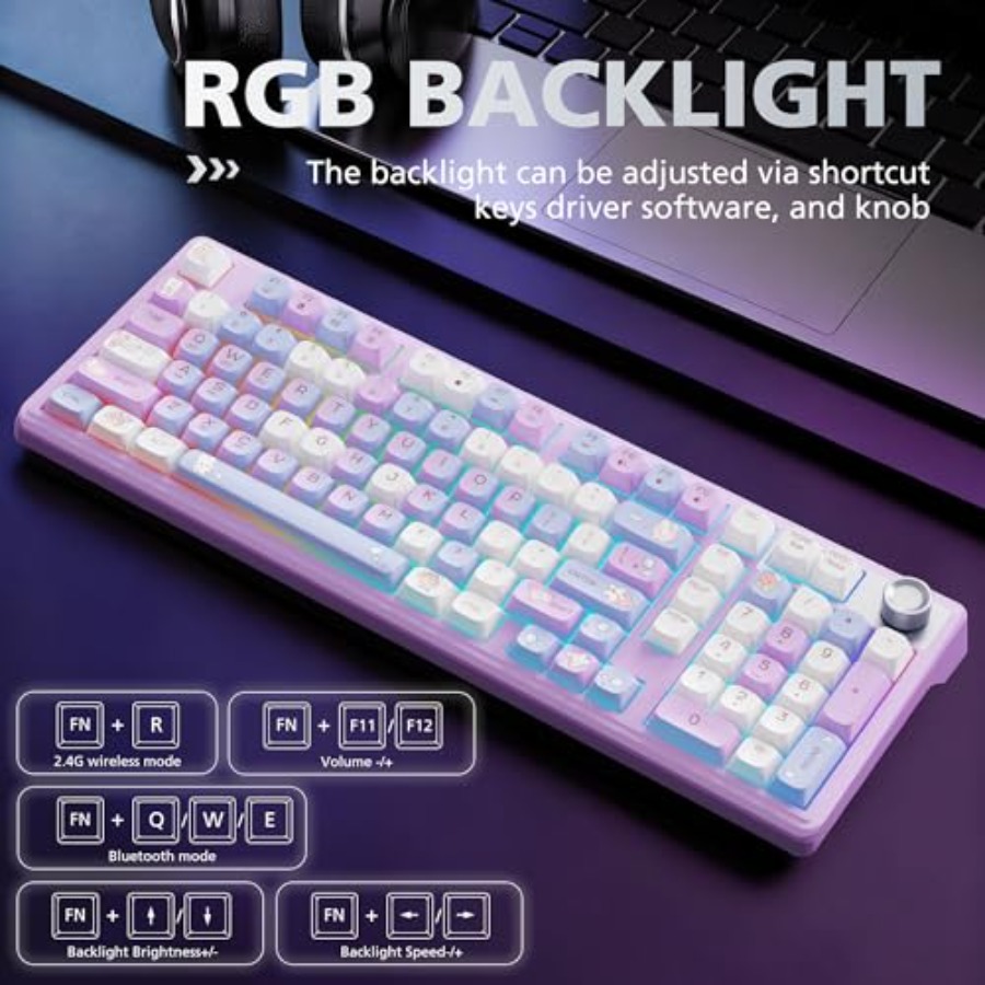 Gaming keyboard with number pa - Gaming Keyboard Thocky avaliação e preço