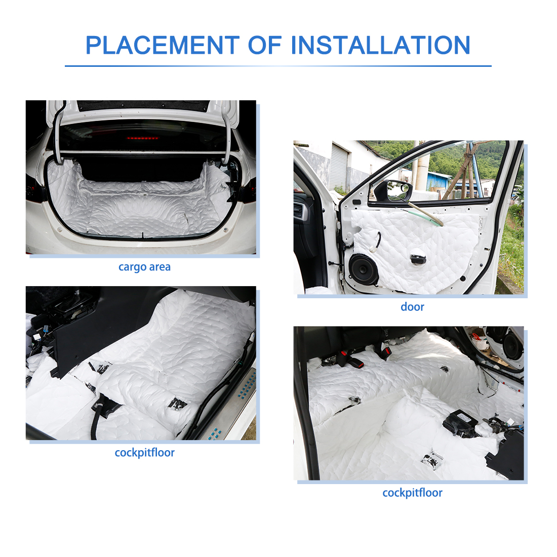 Uxcell 50x80cm Car Audio Stere - Foam Dampener Sheet avaliação e preço
