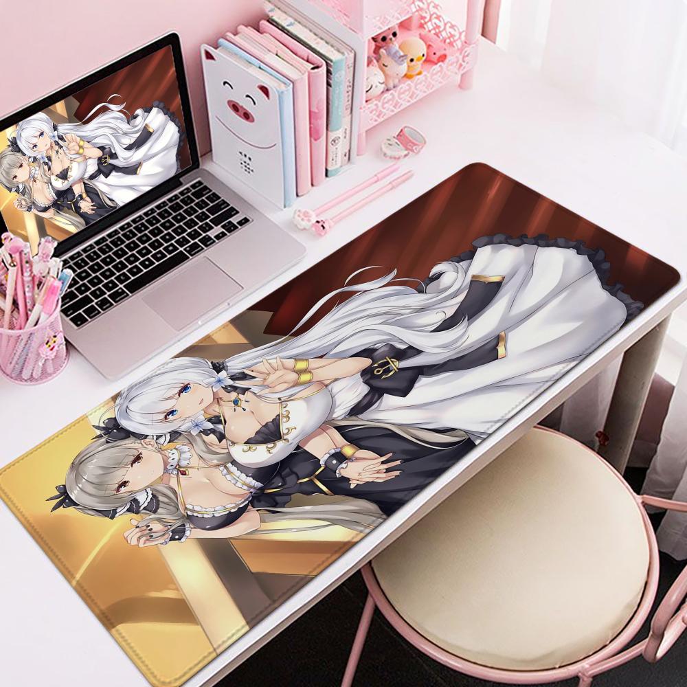 Azur Lane Mouse Pad 90x40CM No - Gaming Keyboard Non Mechanical avaliação e preço