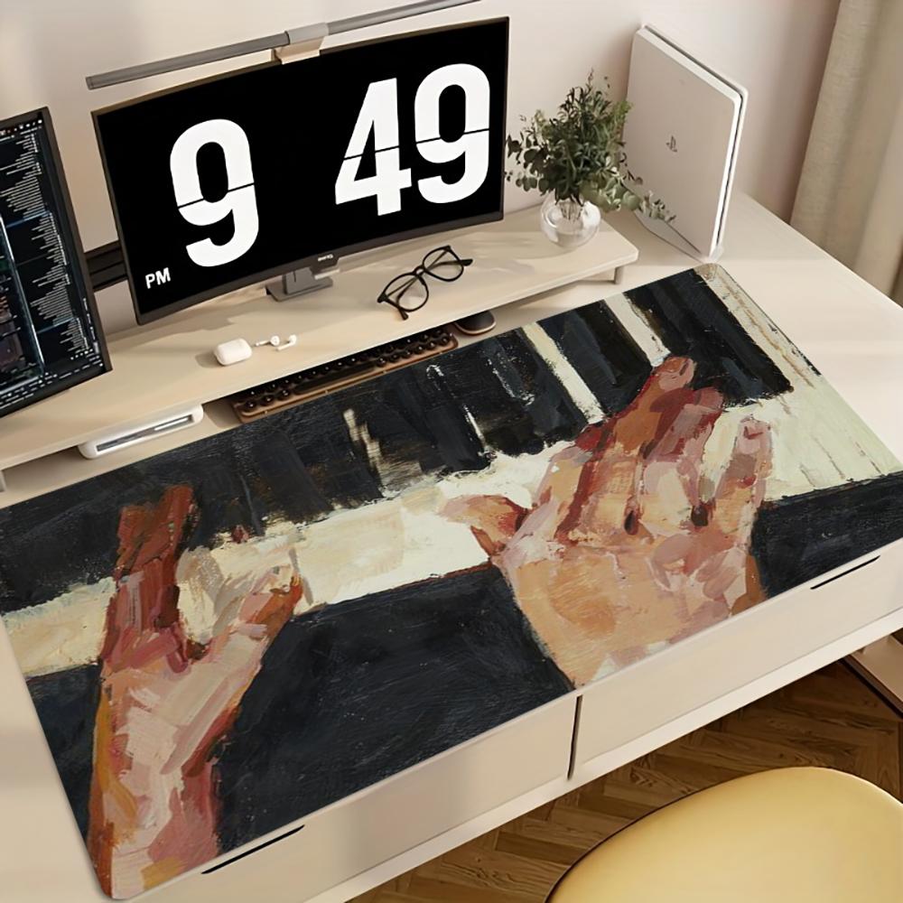 Piano Hands Mouse Pad Multi-Si - Gaming Keyboard Non Mechanical avaliação e preço