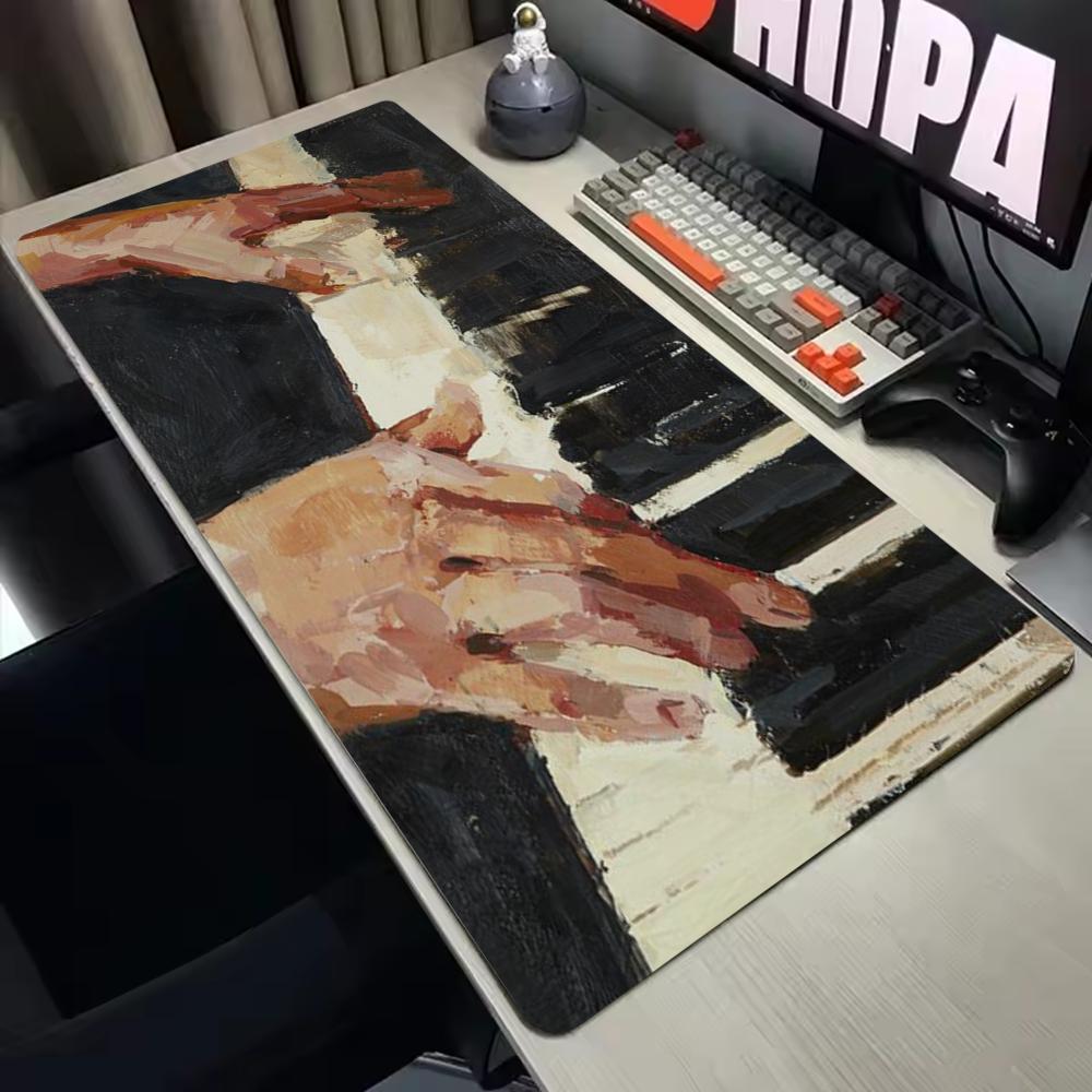 Piano Hands Mouse Pad Multi-Si - Gaming Keyboard Non Mechanical avaliação e preço