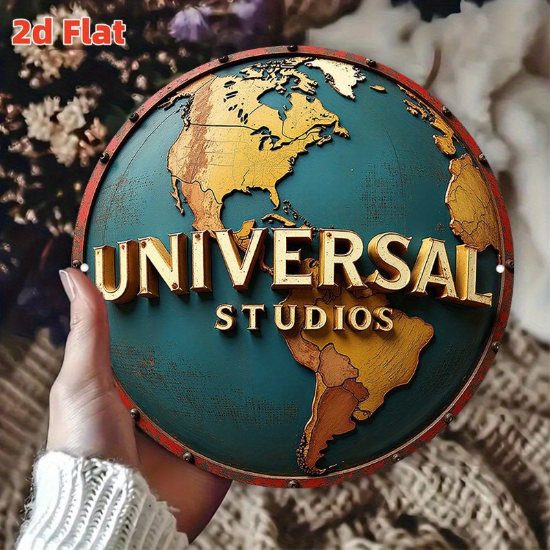 Vintage Metal Wall Art - Studi - Brass Weight Plate avaliação e preço