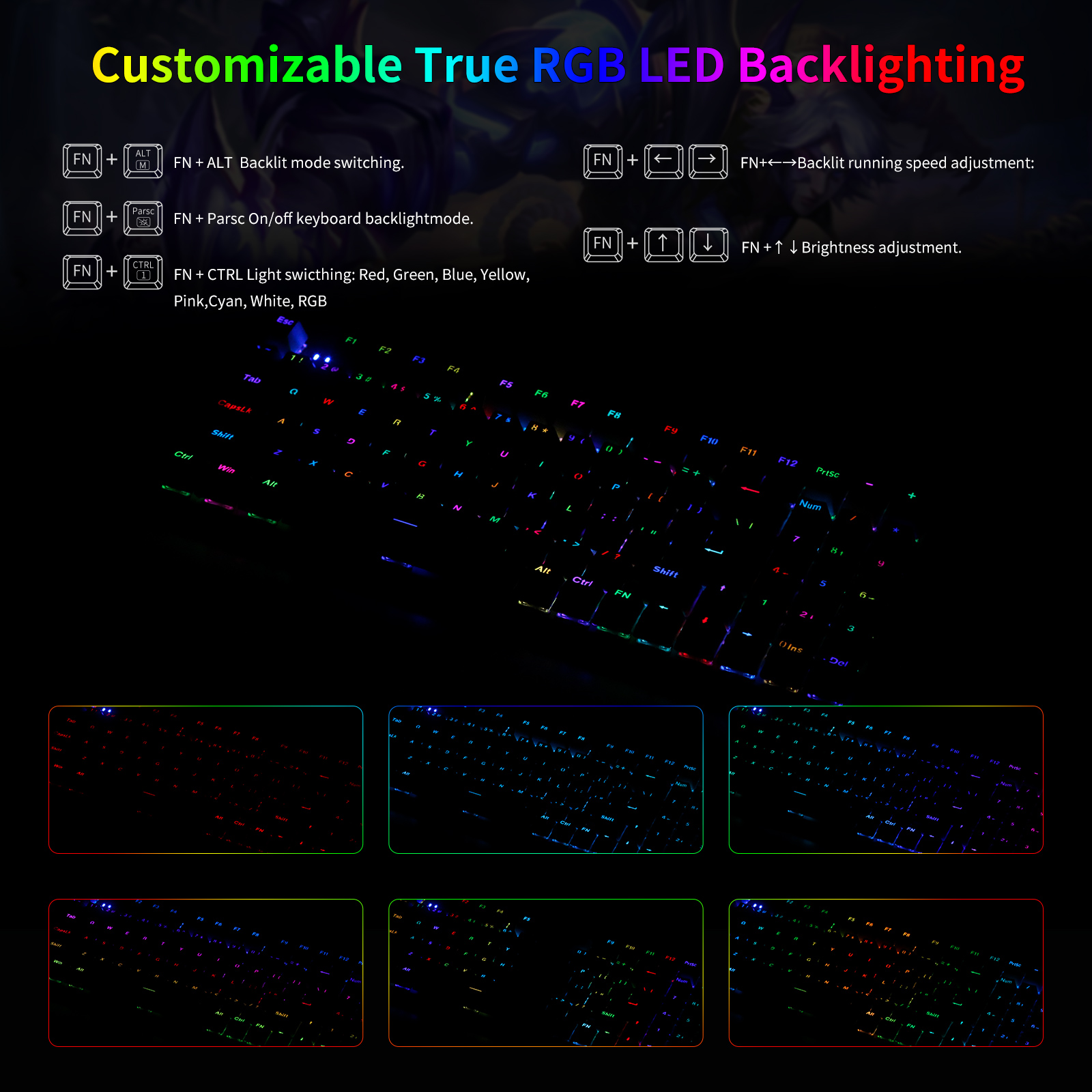 E-YOOSO Z-19 Mechanical Gaming - Gaming Keyboard E Yooso avaliação e preço