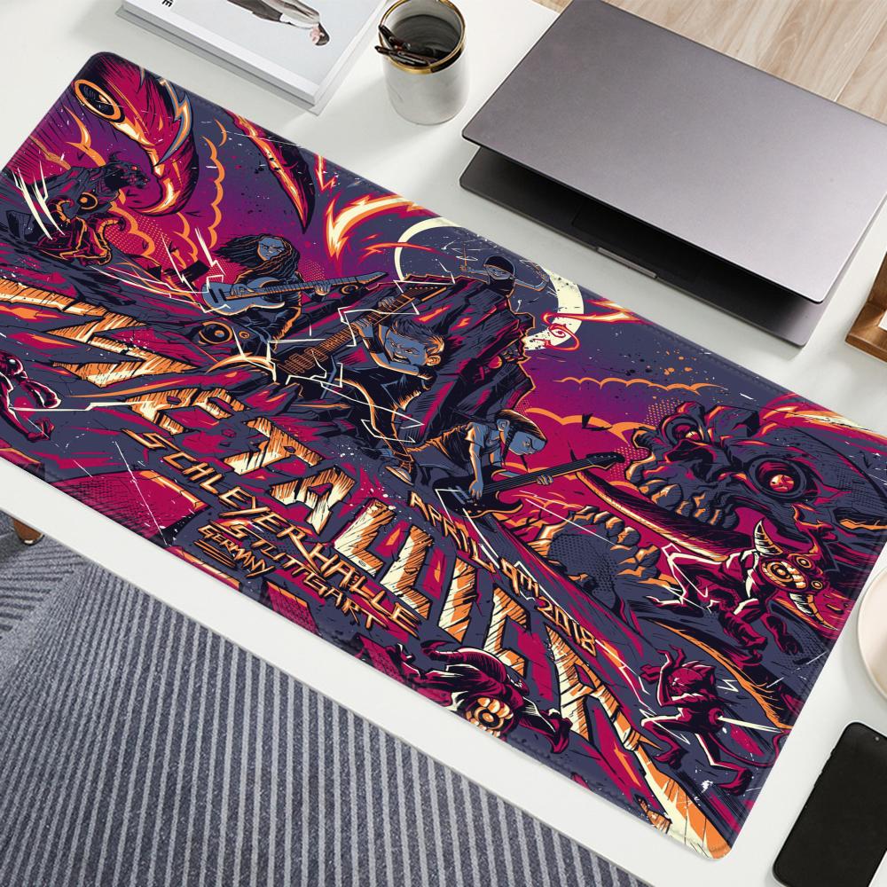 Band M-Metallicaes Mouse Pad 9 - Gaming Keyboard Non Mechanical avaliação e preço