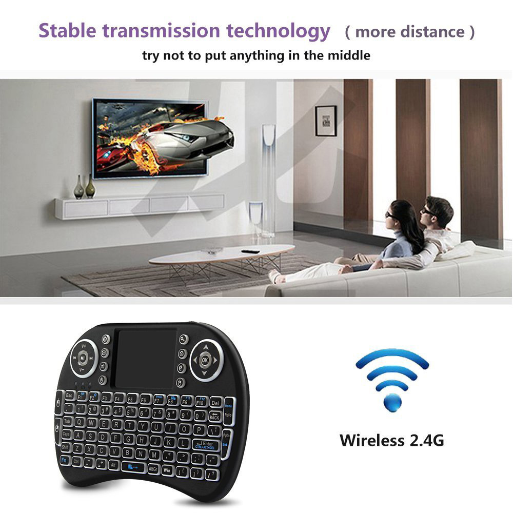 Backlit Mini Wireless Keyboard - Gaming Keyboard And Mouse Combo Wireless avaliação e preço